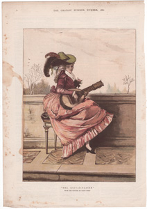 antique music prints (19th century)